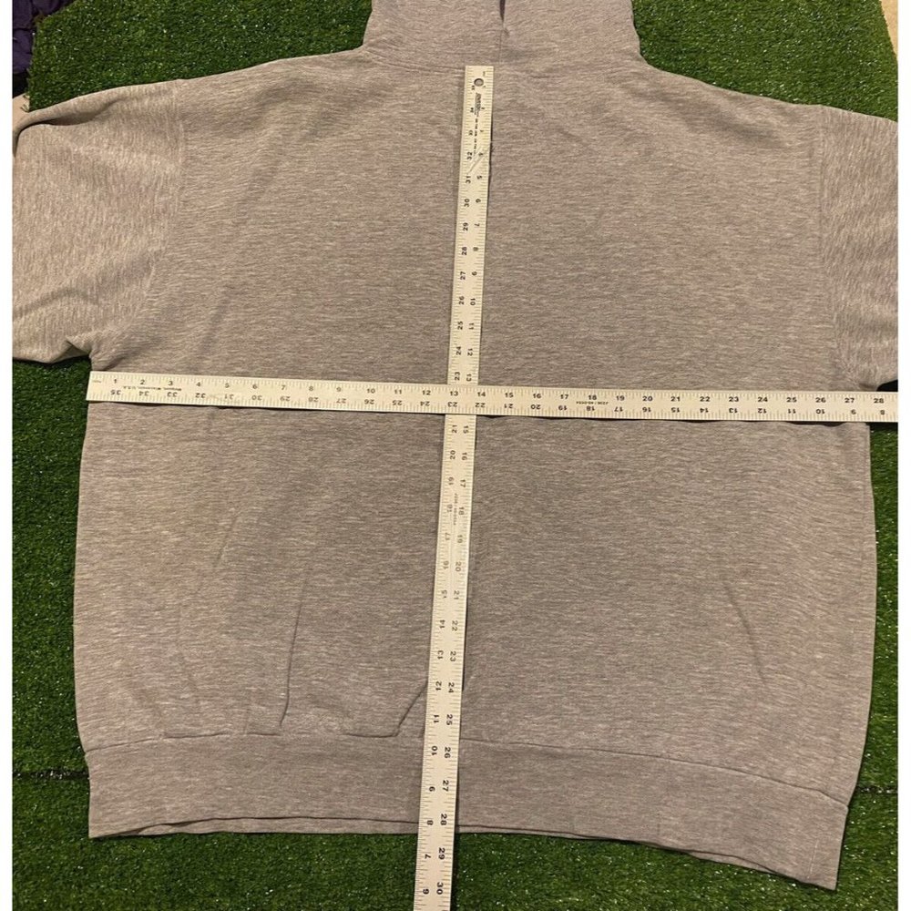 Vintage Cadre Athletic Michigan Wolverines arch hoodie sweatshirt XXL XL gray - Picture 13 of 13